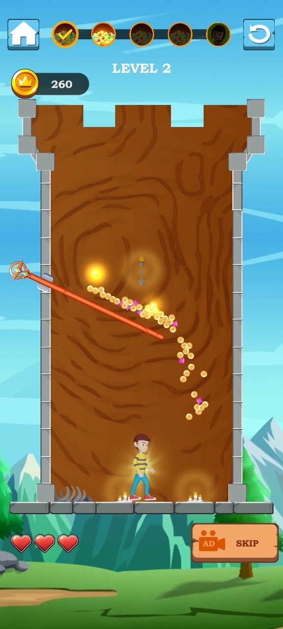 Rudra Pull Pin puzzle screenshot image 5_Popularmodapk.com