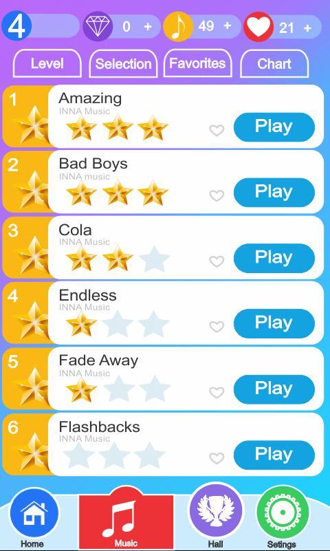 INNA Piano Game Tiles screenshot image 2_Popularmodapk.com