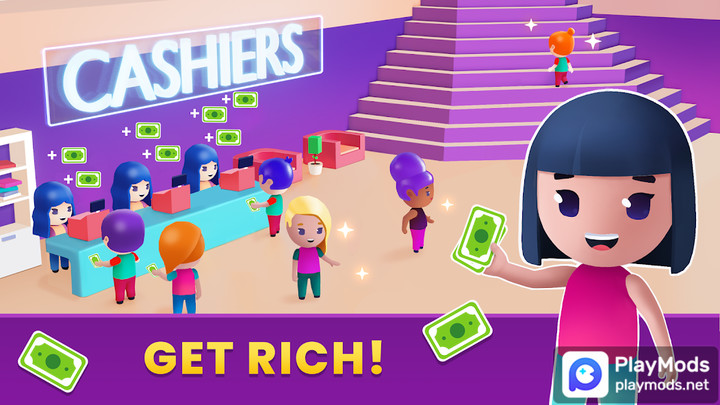 Idle Beauty Salon Tycoon<span>(Instant finished)</span> screenshot image 2_Popularmodapk.com