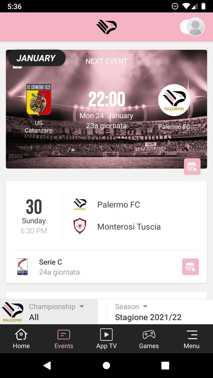 Palermo Football Club screenshot image 3_Popularmodapk.com