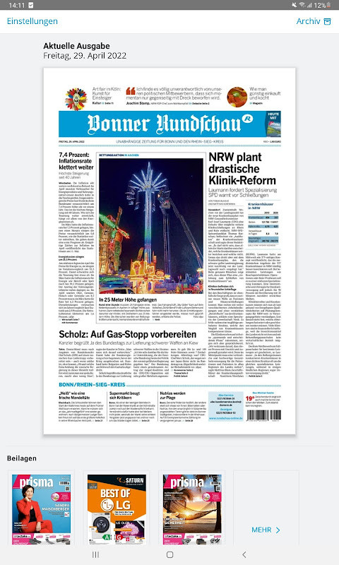 Kölnische Rundschau E-Paper screenshot image 6_Popularmodapk.com