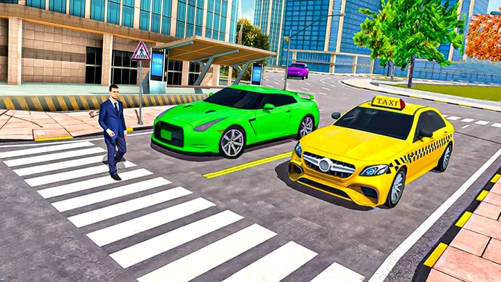 City Taxi Games-Taxi Car Games screenshot image 5_Popularmodapk.com
