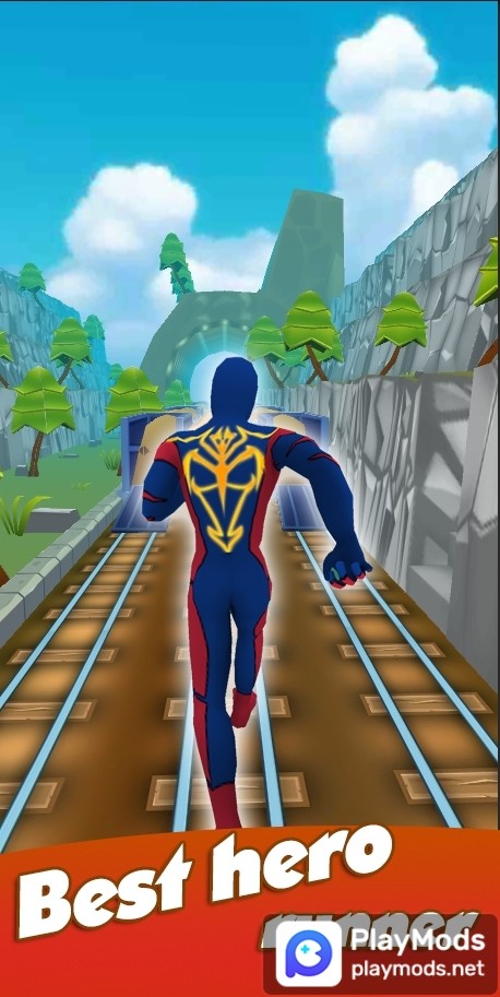 Superhero Run<span>(Unlimited Money)</span> screenshot image 1_Popularmodapk.com
