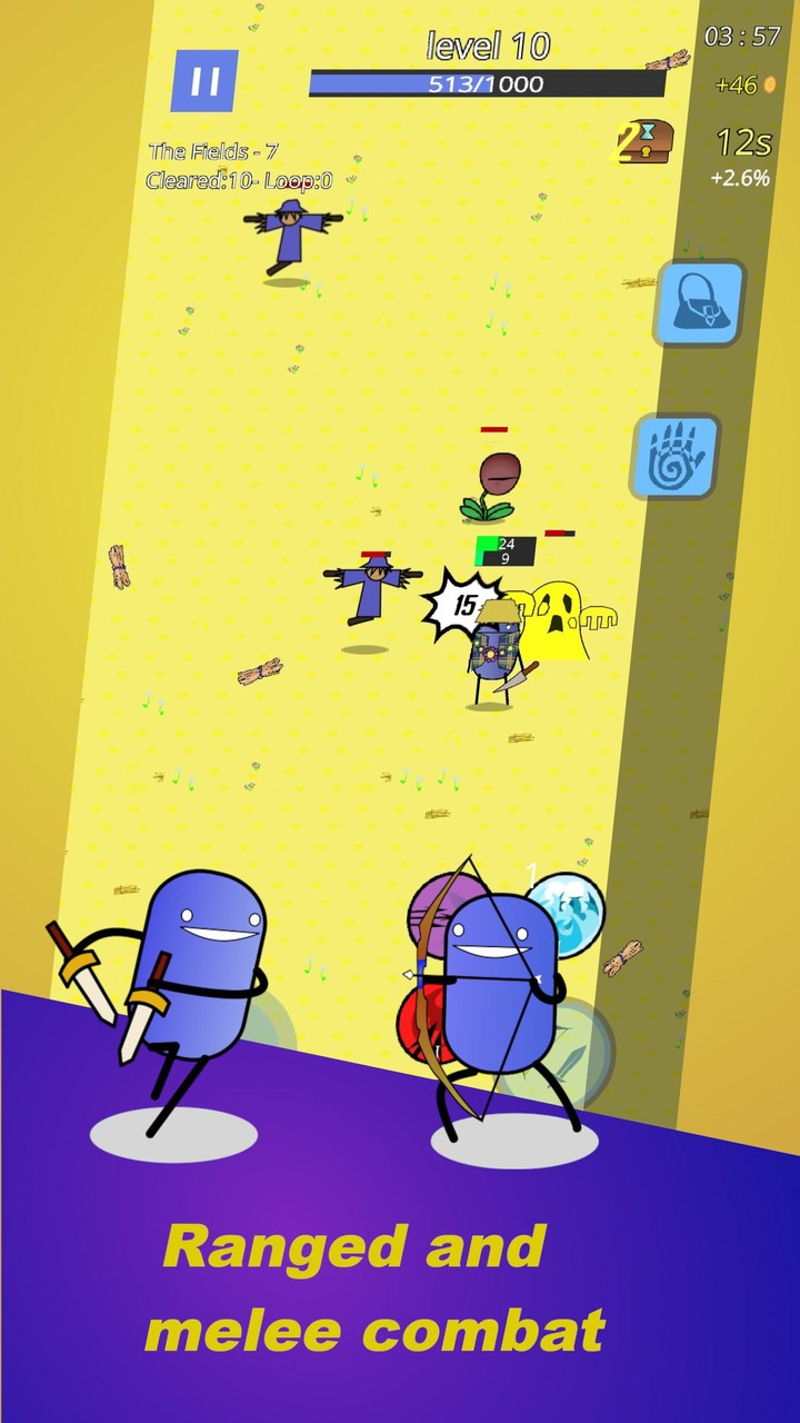 Bean Guy Rogue Elements screenshot image 1_Popularmodapk.com