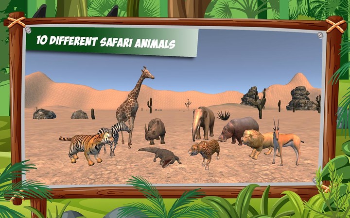 Safari Animals Simulator screenshot image 1_Popularmodapk.com