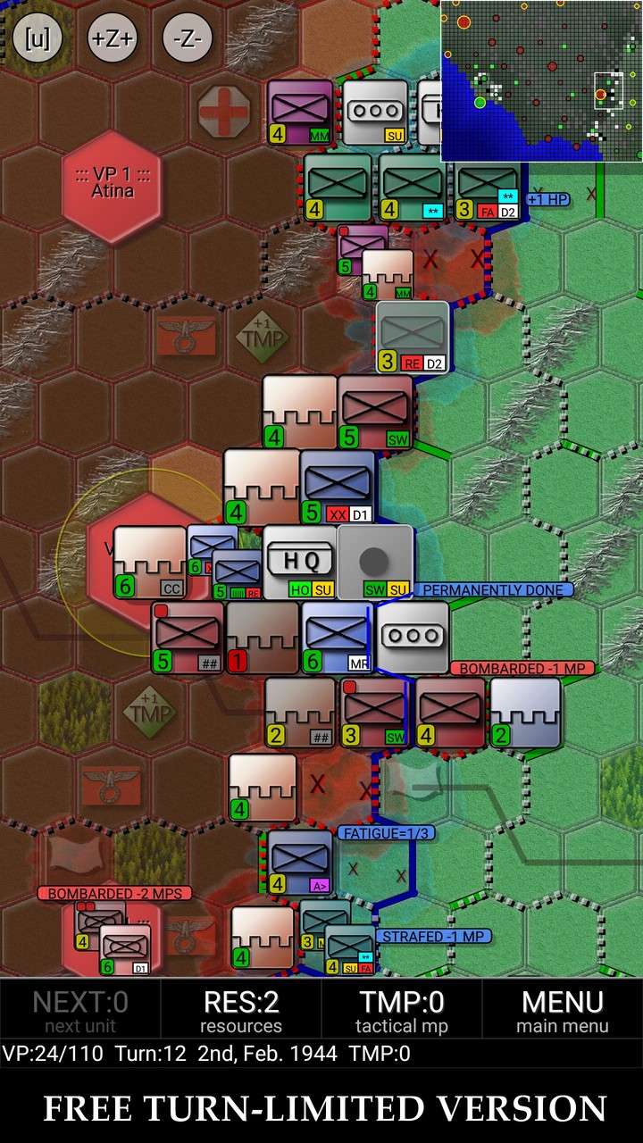 Anzio & Cassino (turn-limit) screenshot image 2_Popularmodapk.com