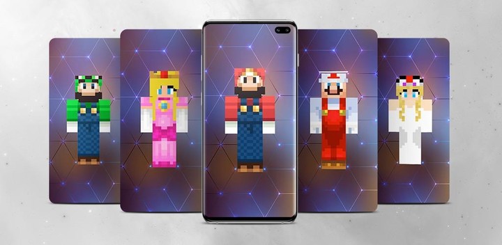 Skin Mario for Minecraft screenshot image 6_Popularmodapk.com
