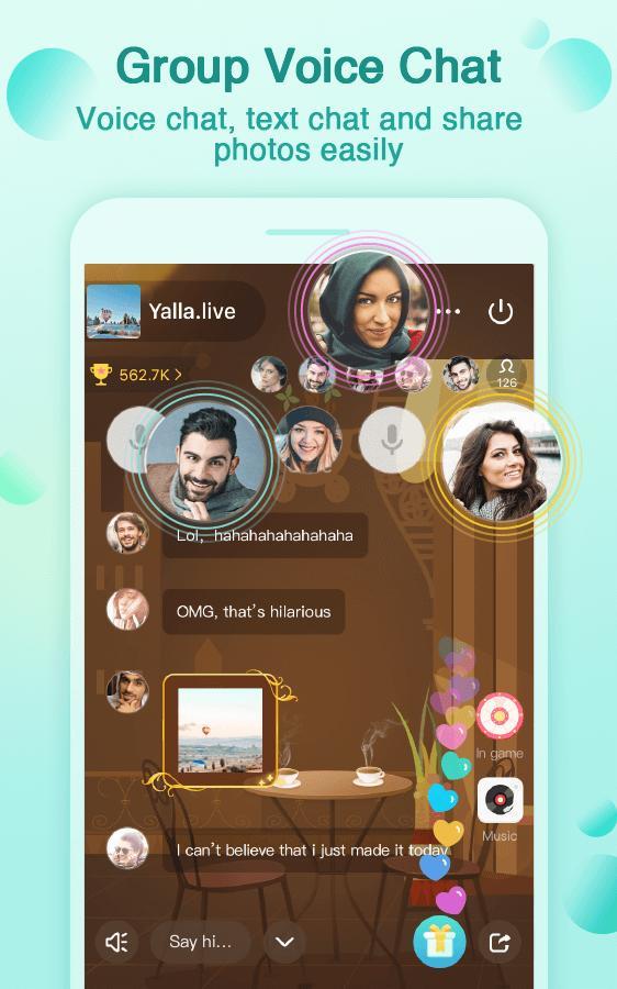 Yalla - Group Voice Chat Rooms screenshot image 9_Popularmodapk.com