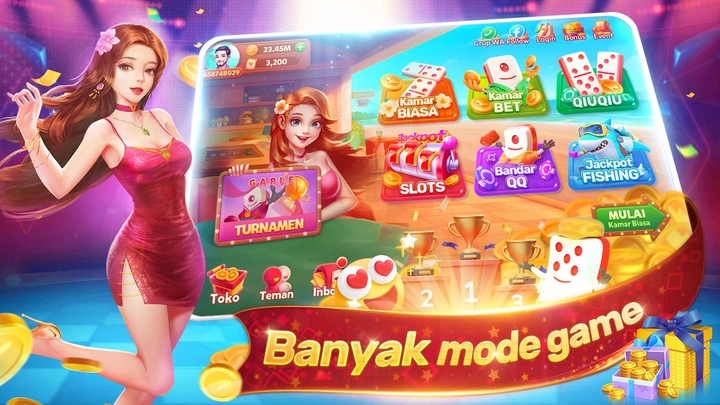 Augu Domino-gaple qiuqiu slots screenshot image 1_Popularmodapk.com