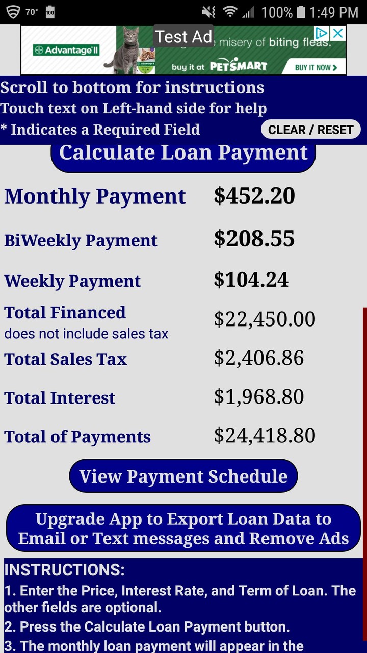 Car Truck Payment Calculator screenshot image 17_Popularmodapk.com