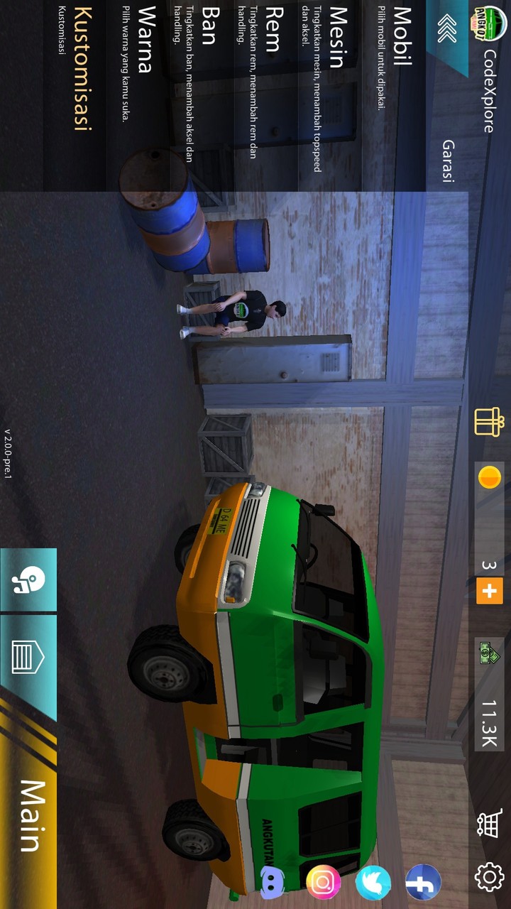 Angkot d Game(MOD) screenshot image 1_Popularmodapk.com