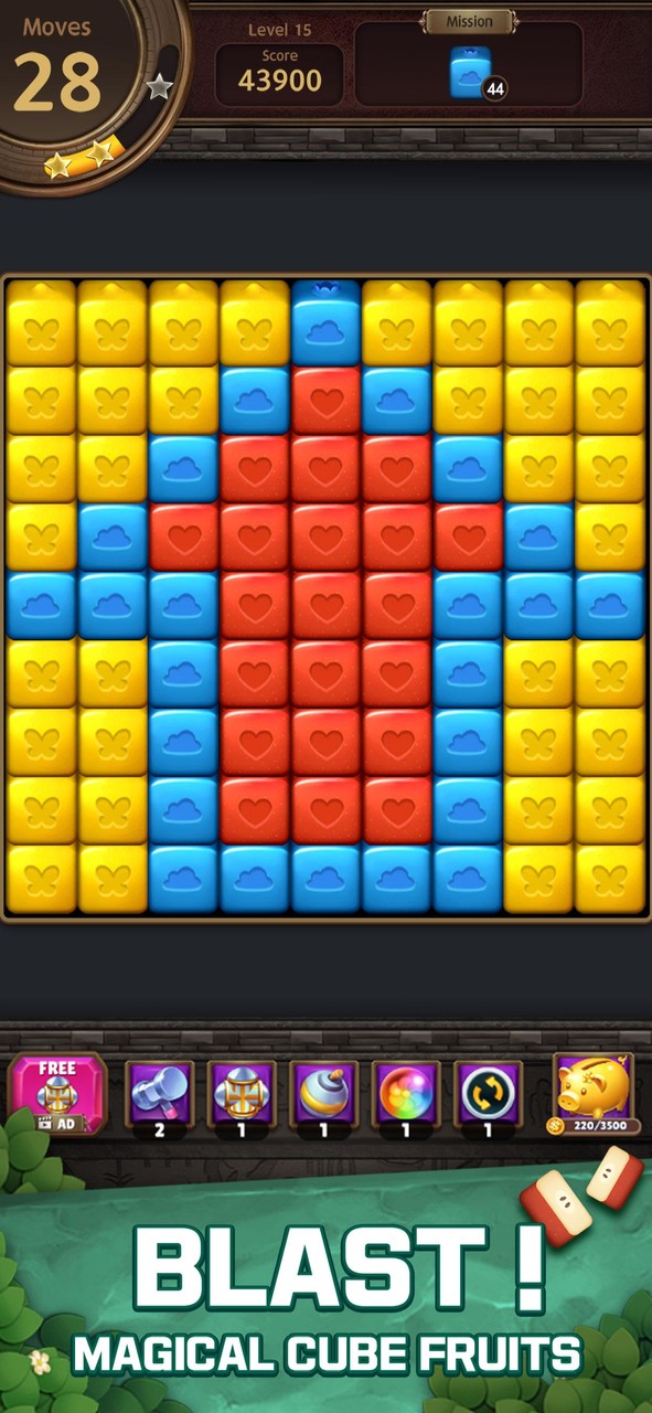 Fruits Blast : Puzzle Game screenshot image 5_Popularmodapk.com