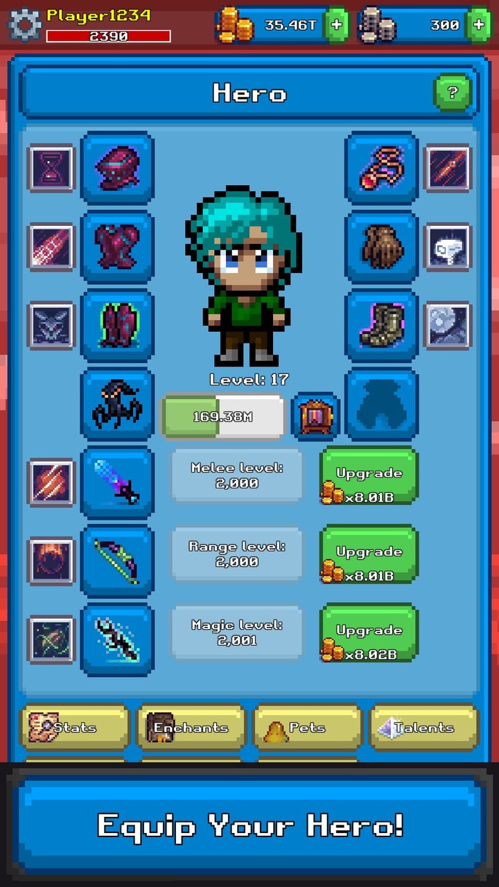 Skill Quest: Idle Skilling RPG screenshot image 5_Popularmodapk.com