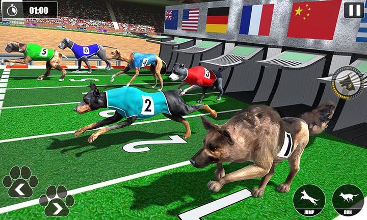 Dog Racing Championship Game screenshot image 1_Popularmodapk.com