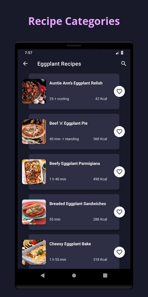 Eggplant Recipes - Daily Vegetable Recipes Free screenshot image 2_Popularmodapk.com
