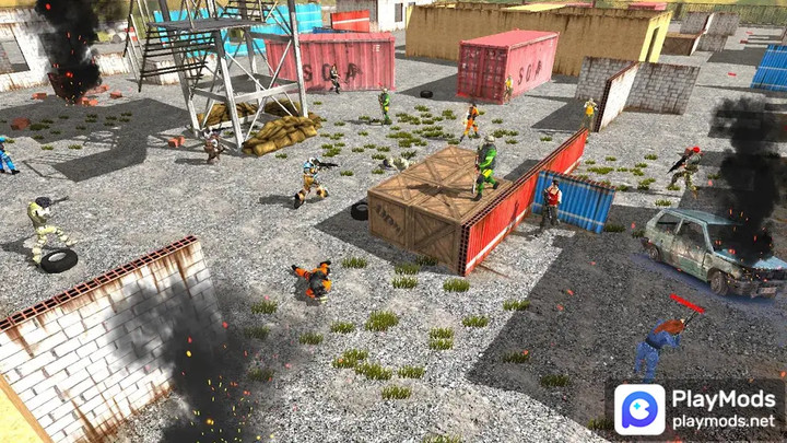 FPS Commando 3D<span>(Unlock all levels)</span> screenshot image 5_Popularmodapk.com