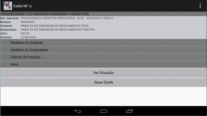 NFe Visualizador screenshot image 1_Popularmodapk.com