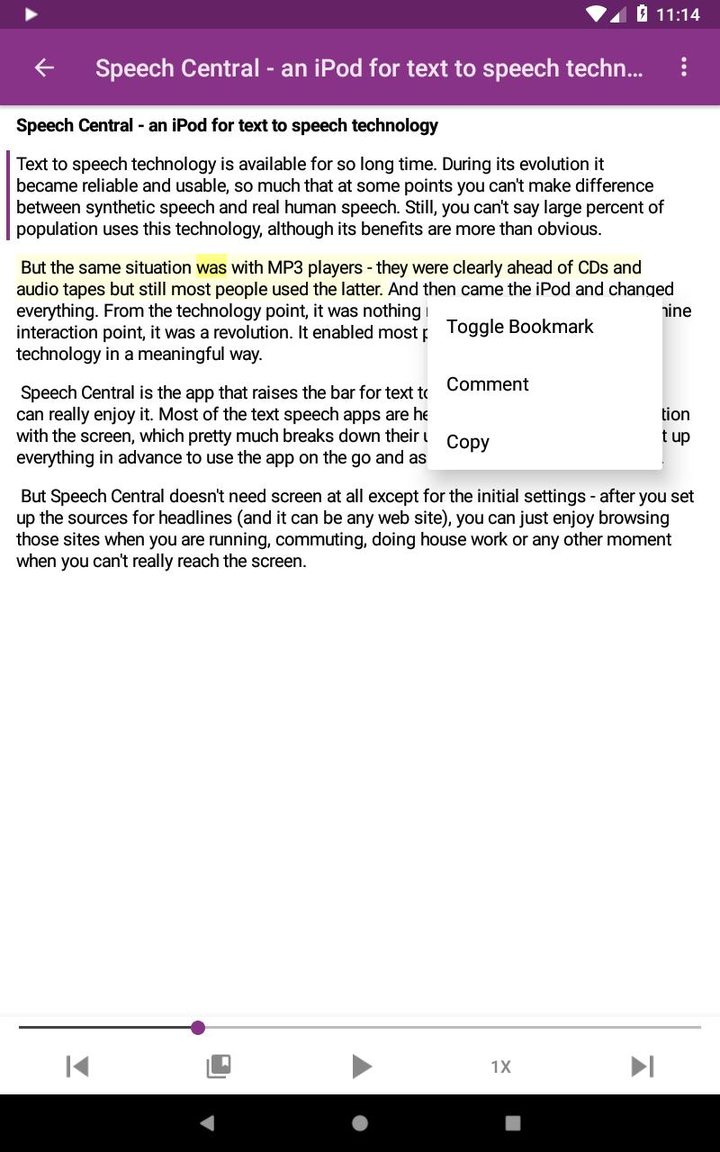 Voice Reader Speech Central screenshot image 11_Popularmodapk.com