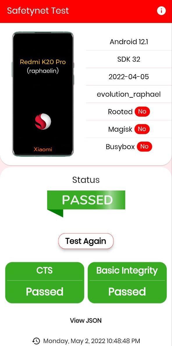 Safetynet Test 2022 screenshot image 3_Popularmodapk.com