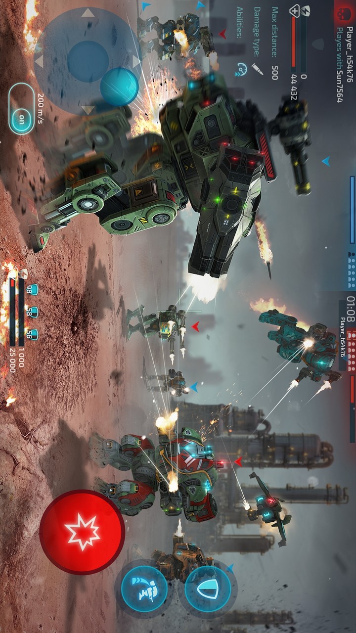 Robot Warfare: Mech Battle 3D PvP FPS screenshot image 5_Popularmodapk.com