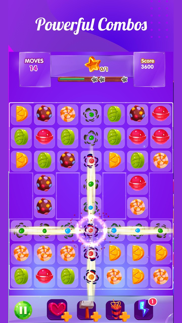 Match Candy 2D : Candy Connect screenshot image 3_Popularmodapk.com