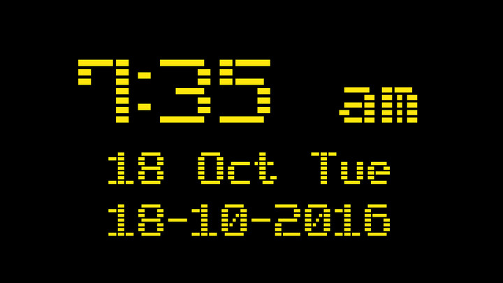 Digital Clock : Bed/Desk Clock screenshot image 10_Popularmodapk.com