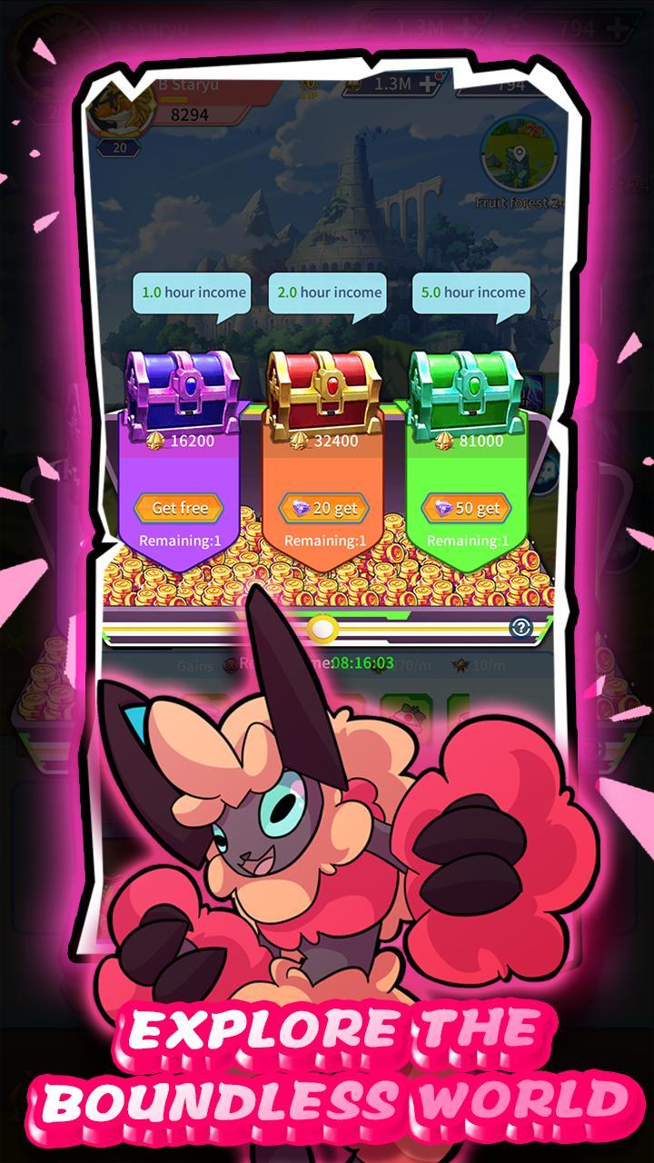 Tamers Legend: Idle Arena screenshot image 3_Popularmodapk.com