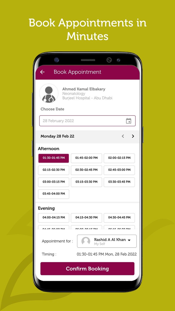 Burjeel Hospital screenshot image 4_Popularmodapk.com