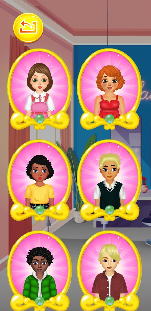 Hair salon game screenshot image 5_Popularmodapk.com