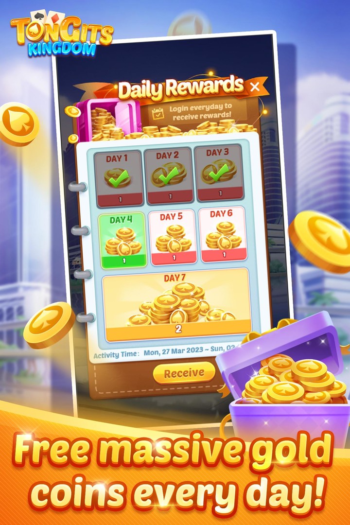 Tongits Kingdom-Fun Card Game screenshot image 3_Popularmodapk.com