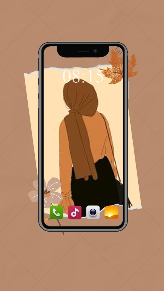 anime hijab wallpaper screenshot image 3_Popularmodapk.com