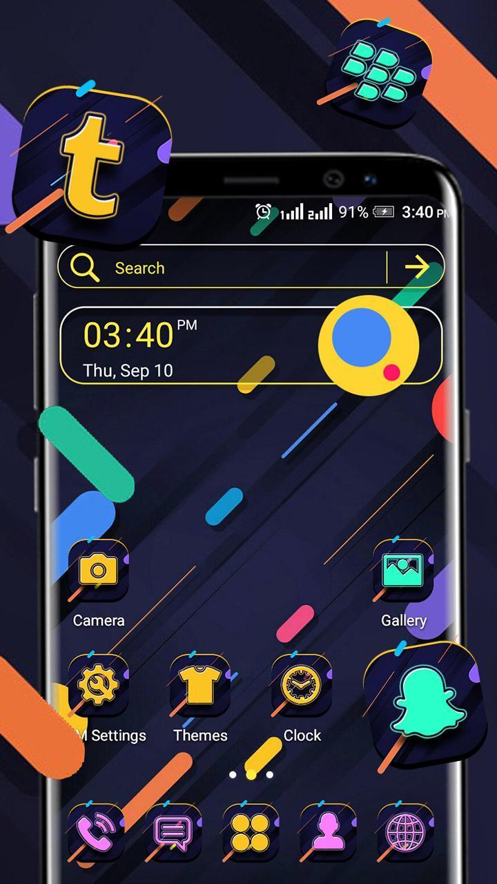 Colorful Abstract Theme screenshot image 5_Popularmodapk.com