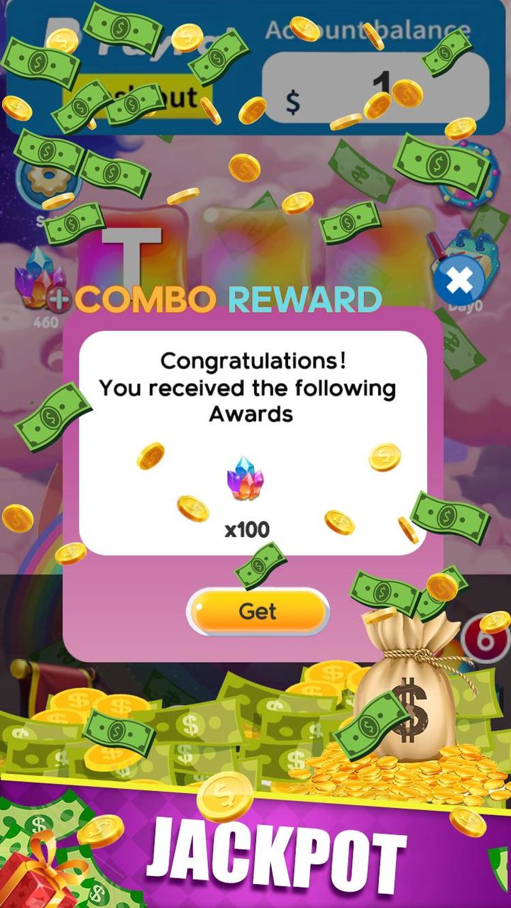 Lucky Wordscapes Cash & Money screenshot image 3_Popularmodapk.com
