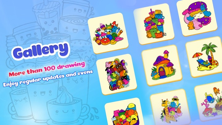 Color Page ASMR: Coloring Game screenshot image 2_Popularmodapk.com