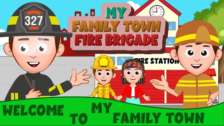 My Family Town Fire Rescue screenshot image 1_Popularmodapk.com