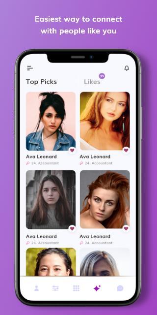 Hint - Dating App screenshot image 2_Popularmodapk.com