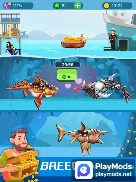Sea Jurassic Tycoon<span>(No Ads)</span> screenshot image 4_Popularmodapk.com