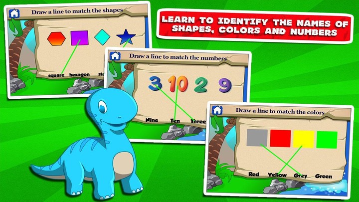 Dino Kindergarten Fun Games screenshot image 2_Popularmodapk.com