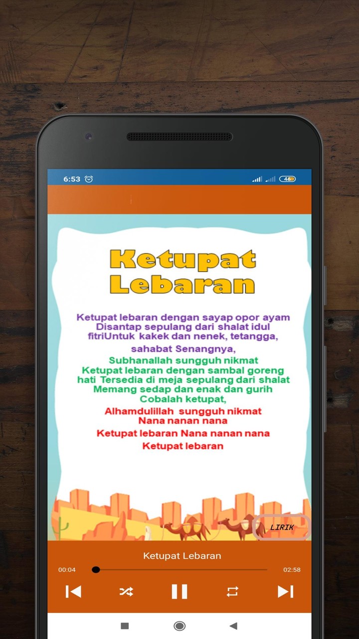 Lagu Anak Muslim - Offline screenshot image 5_Popularmodapk.com