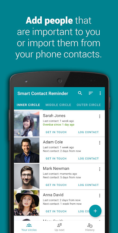 Smart Contact Reminder screenshot image 9_Popularmodapk.com