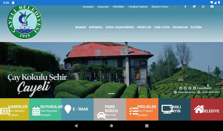 Çayeli Belediyesi screenshot image 22_Popularmodapk.com