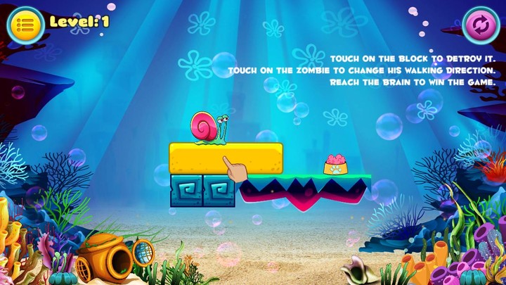 Bikini bottom Snail underwater screenshot image 2_Popularmodapk.com