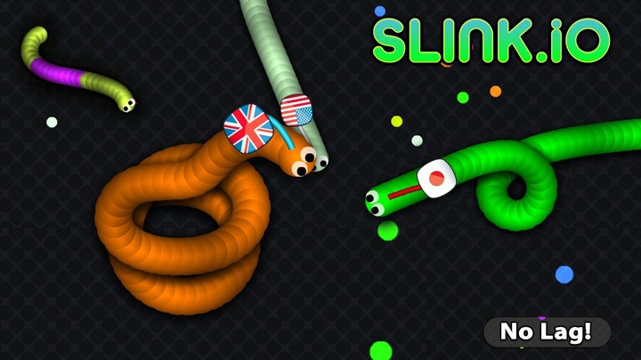 Slink.io - Snake Game screenshot image 1_Popularmodapk.com