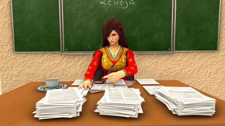 Indian School Teacher Game screenshot image 1_Popularmodapk.com