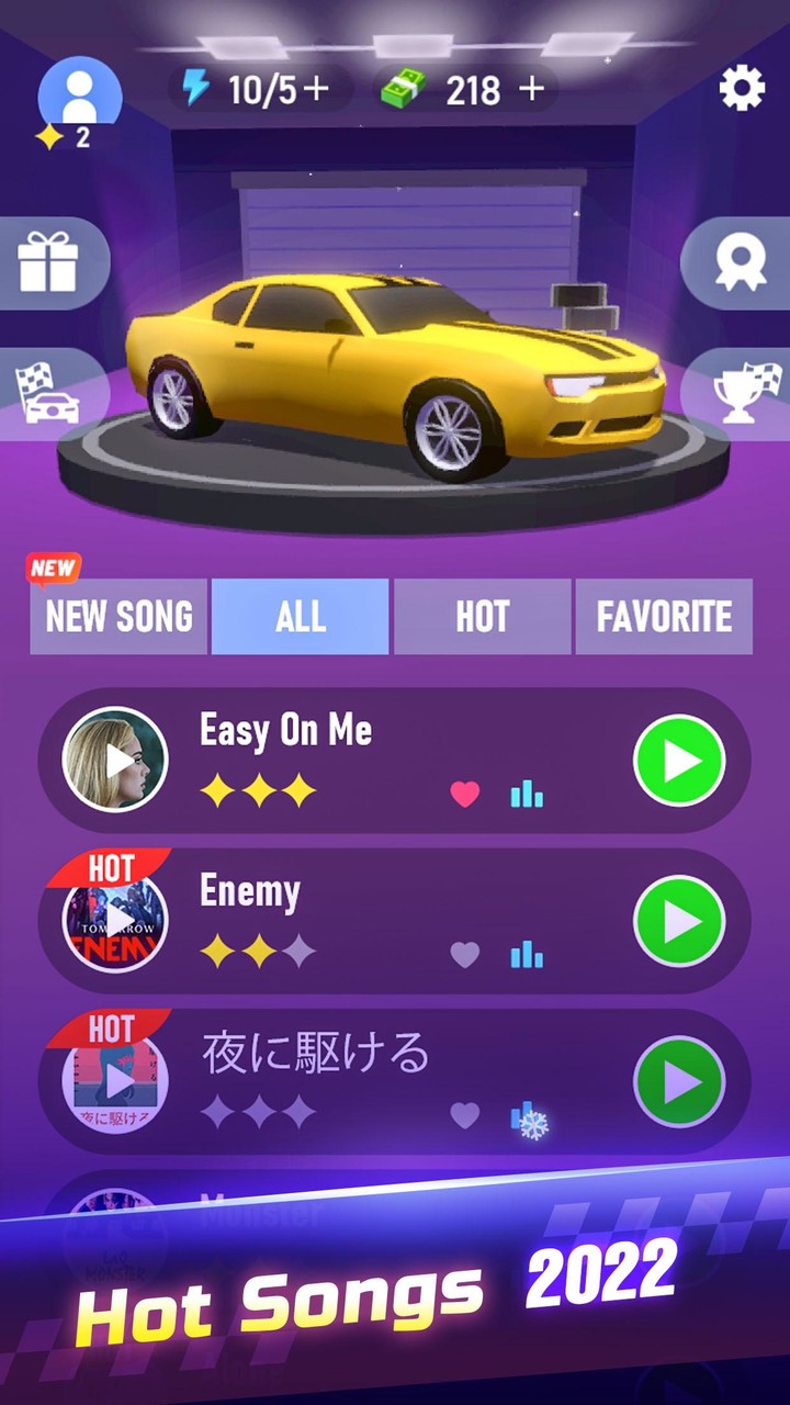 Music Beat Racer - Car Racing screenshot image 1_Popularmodapk.com