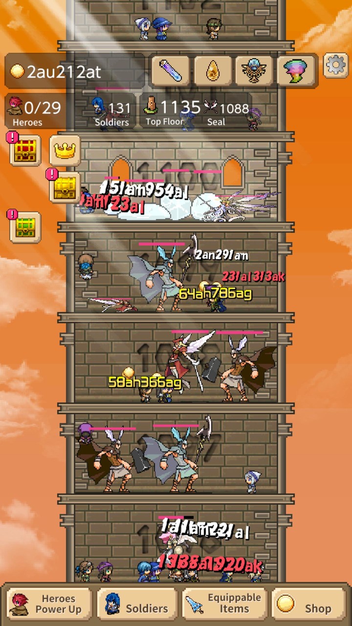 Tower of Hero screenshot image 3_Popularmodapk.com