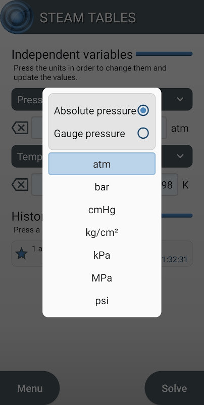 Steam Tables screenshot image 21_Popularmodapk.com