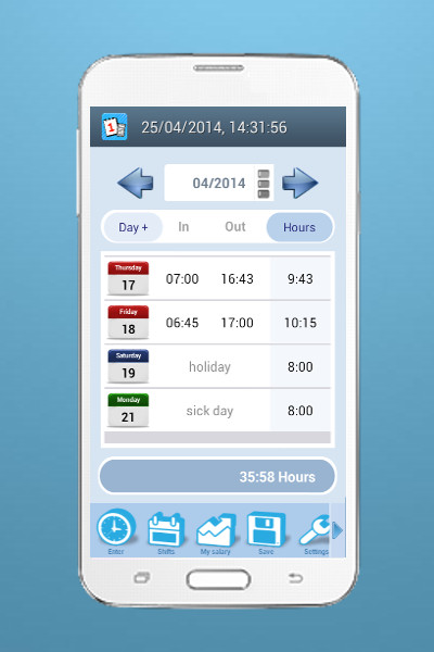 My Salary - Track your shift screenshot image 4_Popularmodapk.com