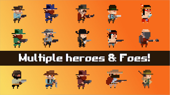 Tiny Wild West - Endless 8-bit pixel bullet hell<span>(Mod APK)</span> screenshot image 2_Popularmodapk.com