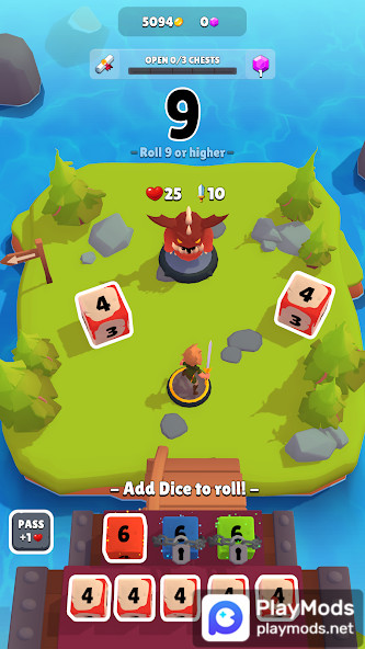Dungeon Roll: Dice Adventure<span>(Unlimited Gold)</span> screenshot image 5_Popularmodapk.com